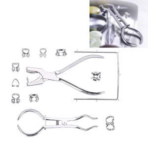 1 Набор для ухода за зубами Стоматологическая дамба перфоратор Стоматологическая дамба Отверстие плоскогубцы-дырокол для стоматолога резиновая дамба перфоратор лабораторные Ортодонтические инструменты