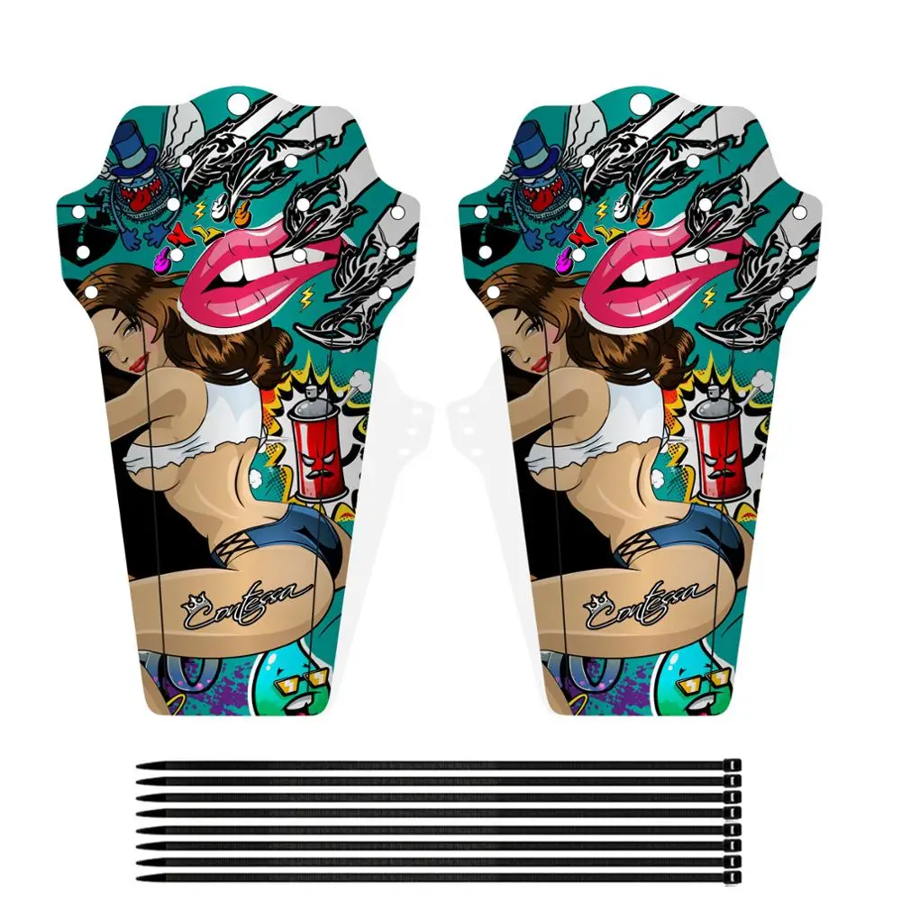 Велосипедные Крылья ENLEE передние/задние шины колесный брызговик горный Bmx