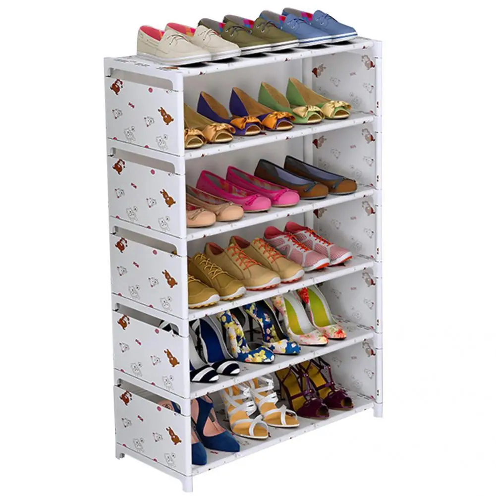 

Stable Base 1 Set Practical Stable Base Shoe Storage Rack Multi-purpose Shoes Organizer Tidy Keeping for Living Room