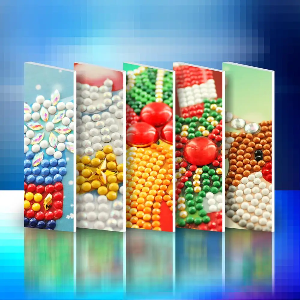 Мультяшные рождественские открытки на день рождения Zooya Алмазная картина