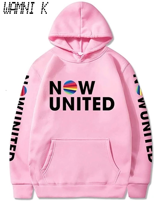 2021 New Now United Print Hoodies Sweatshirts Men Women Pullover Unisex Harajuku Tracksuit sweetshirts