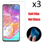3 шт нано мягкий протектор экрана для Samsung Galaxy A90 A80 A70 A70S A50 A50S A91 A81 A71 Защитная пленка для экрана не стекло