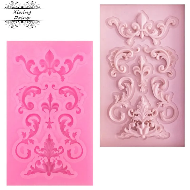 Xixing силиконовая форма для украшения торта 1 шт. шоколадной мастики|Формы тортов| |