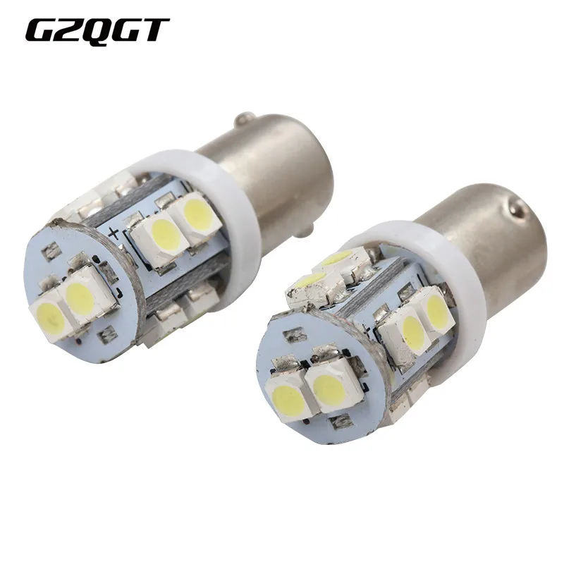 10pcs BA9S 10SMD 3528 1210 Wedge LED License Plate Lights T4W 10LED 10 Smd 194 168 DC12v Clearance Lamps Interior Bulbs | Автомобили и