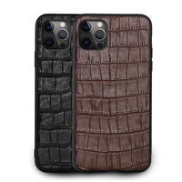 genuine leather cases for iphone 13 pro max 12 mini 12 11 pro max x xr xs xs max 6 7 8 plus se 2020 stone grain 360 full cover