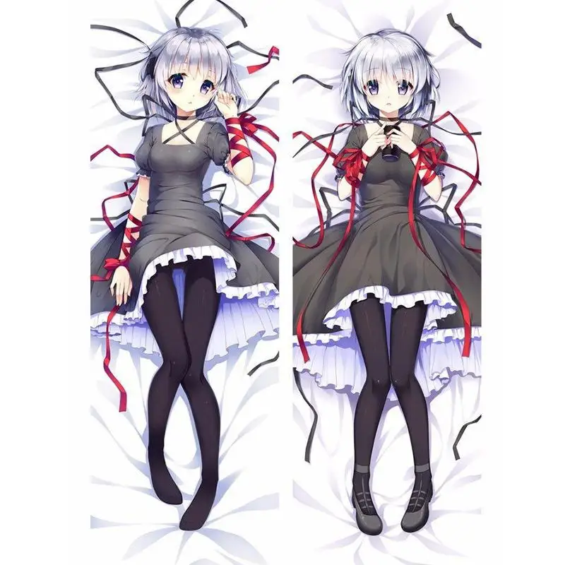 3D двухсторонние японские персонажи аниме перезапись Kagari Throw Otaku Dakimakura подарки