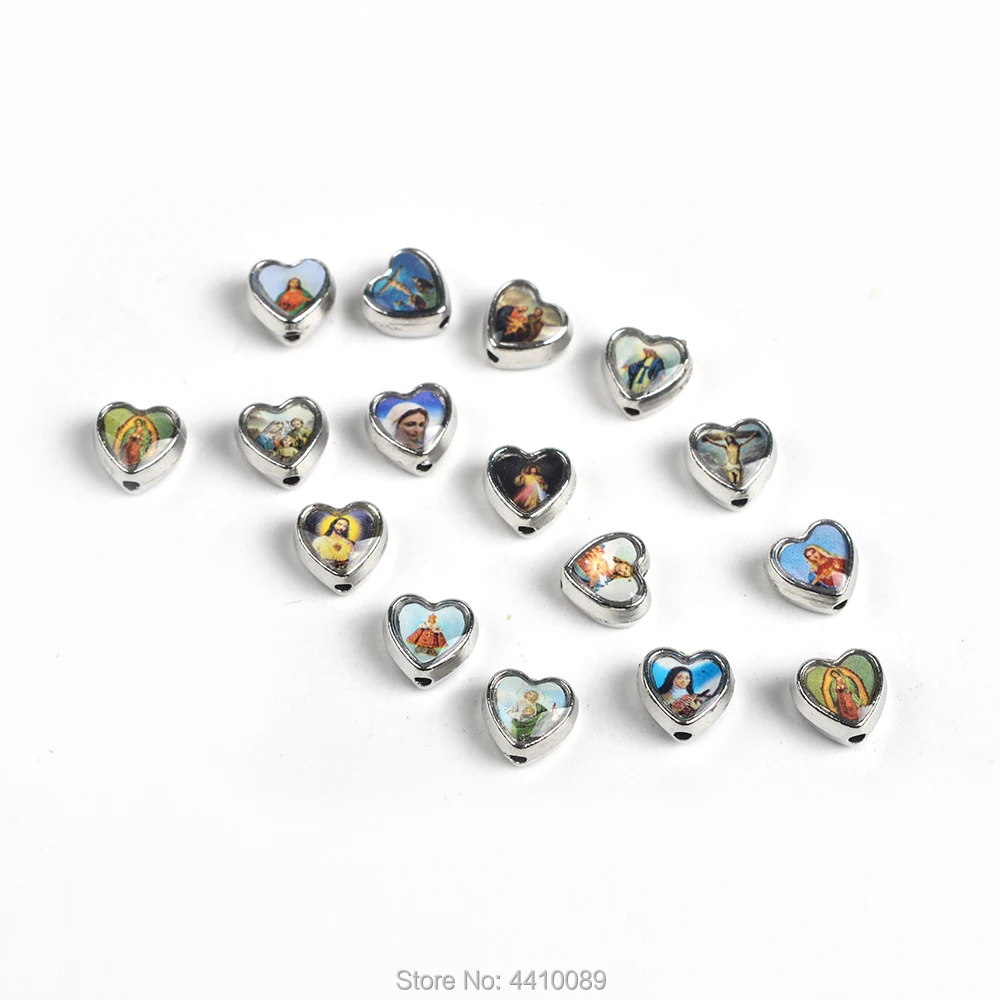 Бусины Из Сплава в форме сердца смешанные детские фигурки делают специальные