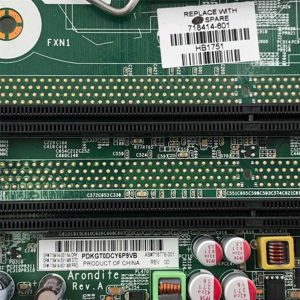 718414 001 для HP 400 G1 SFF материнская плата настольного компьютера 718778 601 100%