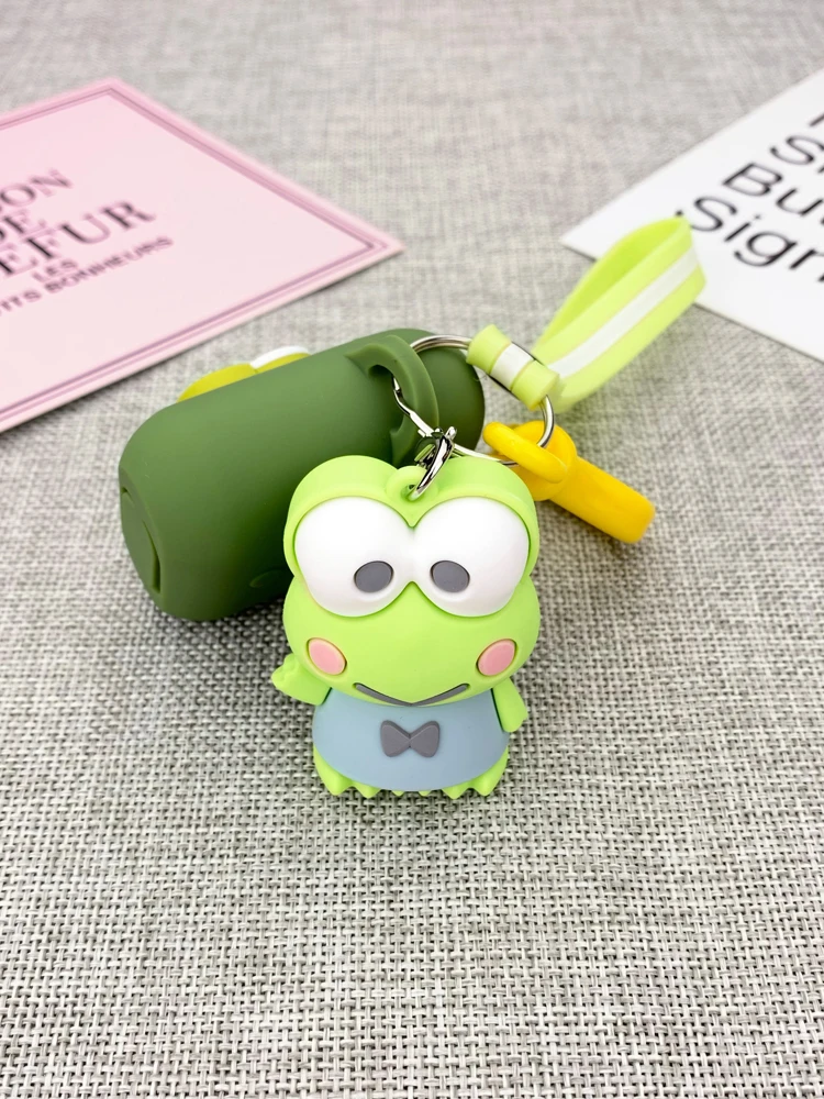 Прекрасный мультфильм hello kitty Лягушка силиконовый чехол для Apple Airpods 2