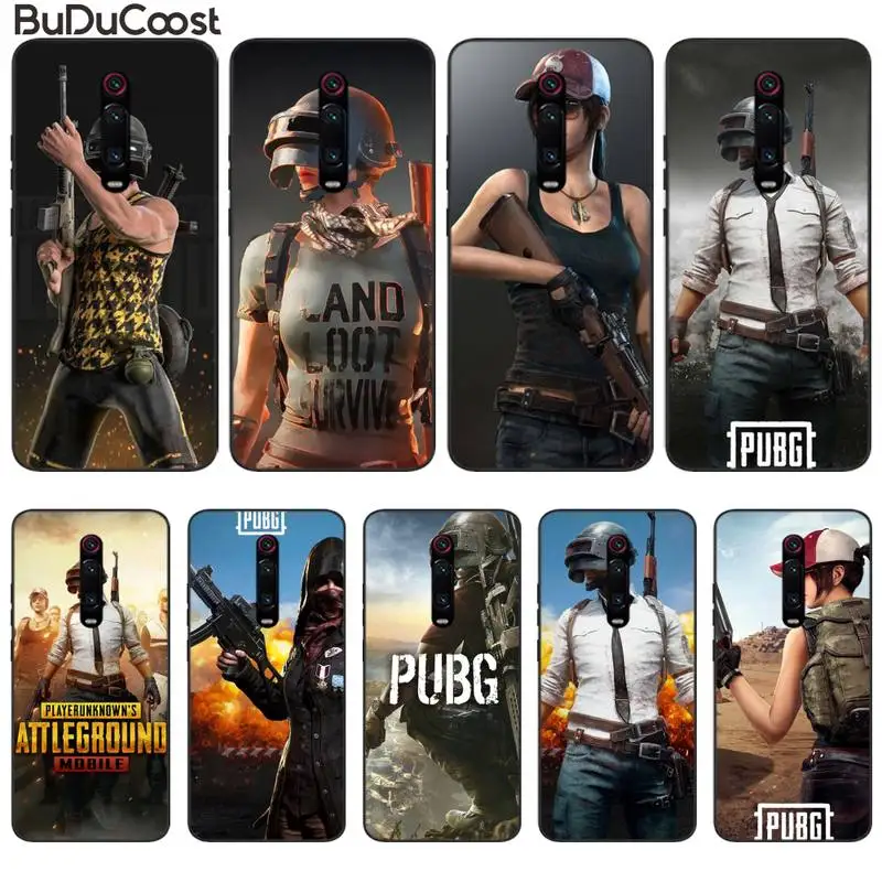Популярные PUBG игры Чехол для телефона Redmi 6 4X 7 7A 8 GO K20 Note 4 5 5A Pro 8pro|Бамперы| |