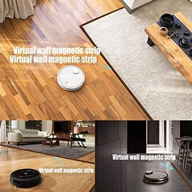 

HOT-2M Anti-Collision Magnetic Field Border Tape for Roborock Robot Vacuum Cleaner Accessories