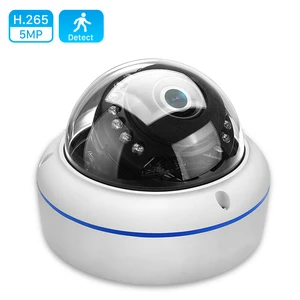 5-мегапиксельная 2592*1944 IP-камера 2,8 мм широкоугольная Антивандальная купольная камера видеонаблюдения H.265 5 Мп 3 Мп 2 МП IP-камера DC 12 В 48 в PoE