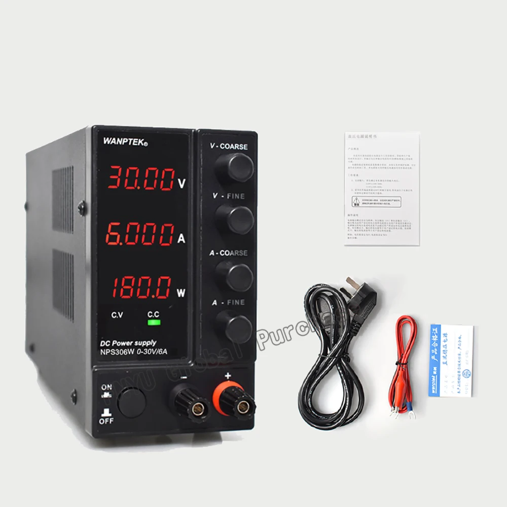 NPS3010W 30V10A источник питания постоянного тока с четырьмя дисплеями цифровой