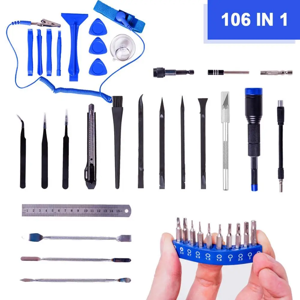 Screwdriver Set Precision Bit Ratchet Screw Driver Magnetic Torx Insulated Multitools Phone Repair Household impact driver | Инструменты