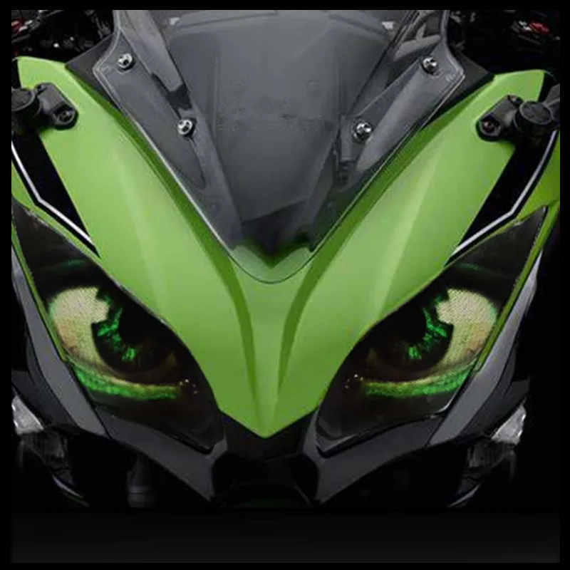 Для kawasaki ninja650 versys650 аксессуары для мотоциклов защитные наклейки для фар наклейки для глаз