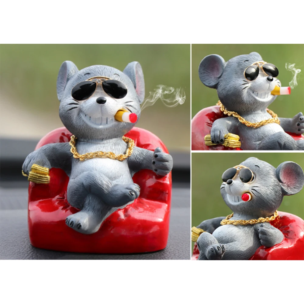 Украшение для автомобиля ПВХ милая трясущаяся голова собака автомобили интерьер