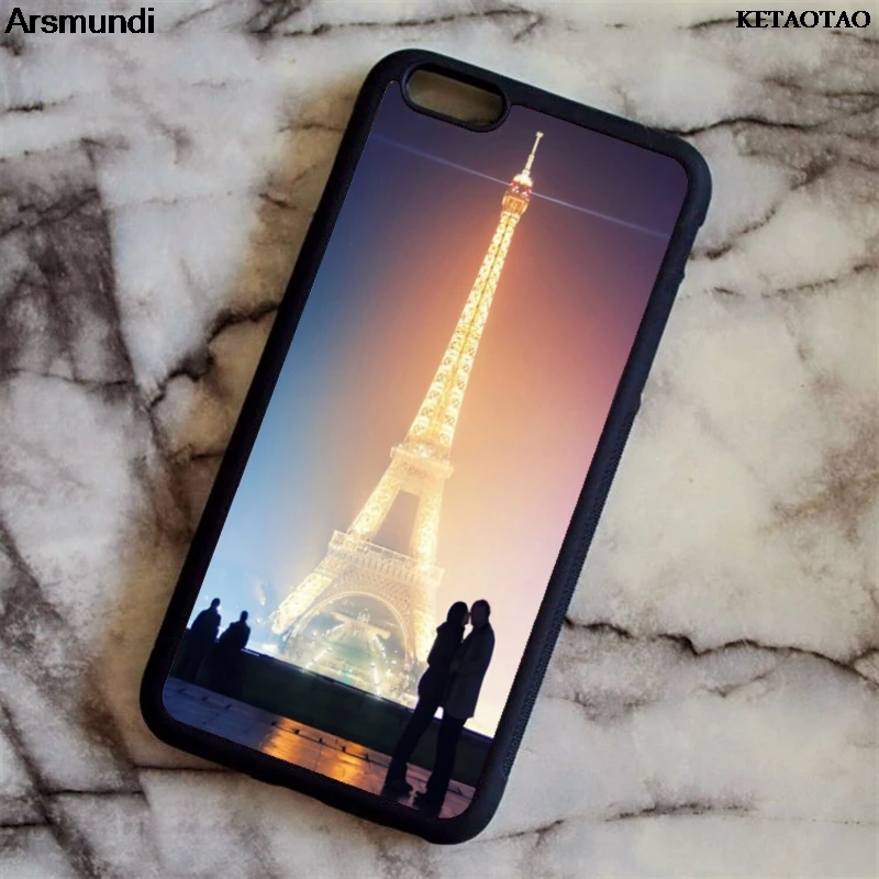 KETAOTAO Cool Эйфелева башня Лондон Биг Бен телефонные чехлы для iPhone 4S 5 5S 6S 7 8 Plus X Чехол