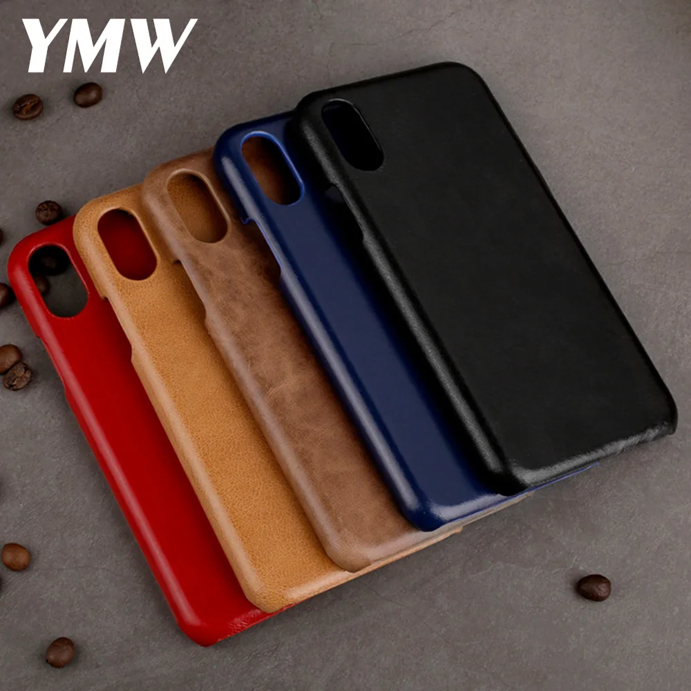 Чехол YMW из натуральной воловьей кожи для iPhone 11 Pro Max Xs Xr X|Бамперы| |