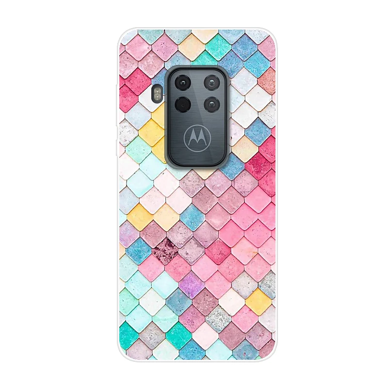 6,39 ''для Motorola One Zoom чехол с милым рисунком Мягкий ТПУ силиконовый чехол для телефона для Motorola Moto One Pro чехол s Coque OneZoom