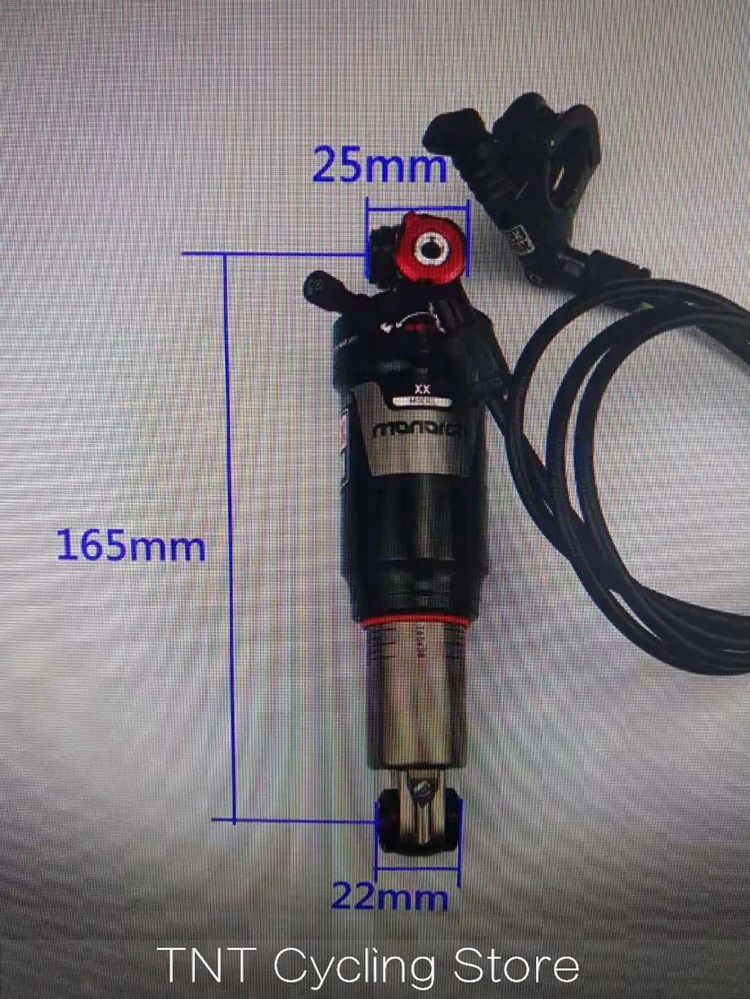 Задний амортизатор Monarch XX для велосипеда ROCKSHOX 165*38 мм|Задние амортизаторы| |
