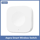 Умный Беспроводной Выключатель Xiaomi Aqara Zigbee, дистанционное управление с помощью одной кнопки, интеллектуальная Домашняя безопасность для xiaomi mijia mihome