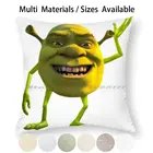 Чехол-наволочка из хлопка и льна