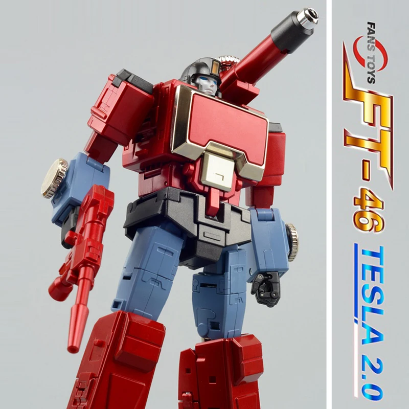Предварительная продажа 2021 фигурка преобразователя FansToys FT-46 ft09 T e s l a 2 0 FT46