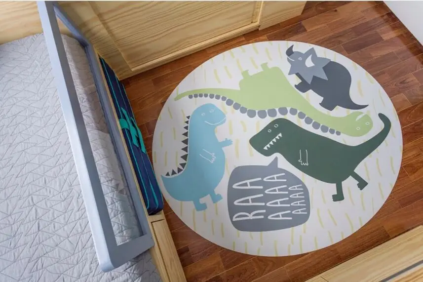 1 шт. Аниме животных принт с героями мультфильмов динозавр детский игровой коврик