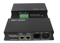 6pcslot 4ch dc12 24v rgbw dmx 512 decoder led controller rgb led dmx512 decoder 4 channel 8a 384w 768w for rgbw strip