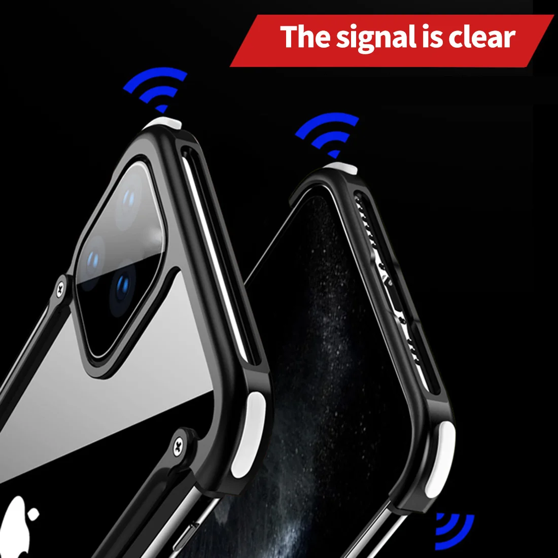 Чехол-бампер для Iphone 11 11Pro Max металлический | Мобильные телефоны и аксессуары