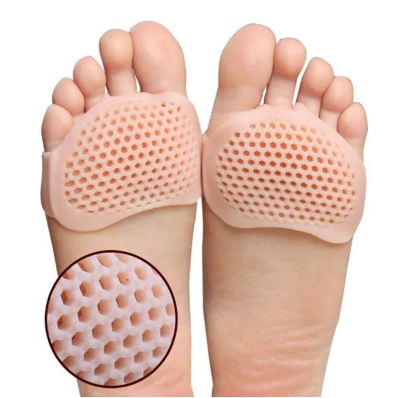 

Dropshipping Silicone Padded Forefoot Insoles Shoes Pad Gel Insoles Breathable Health Care Shoe Insole High Heel Shoe Insert