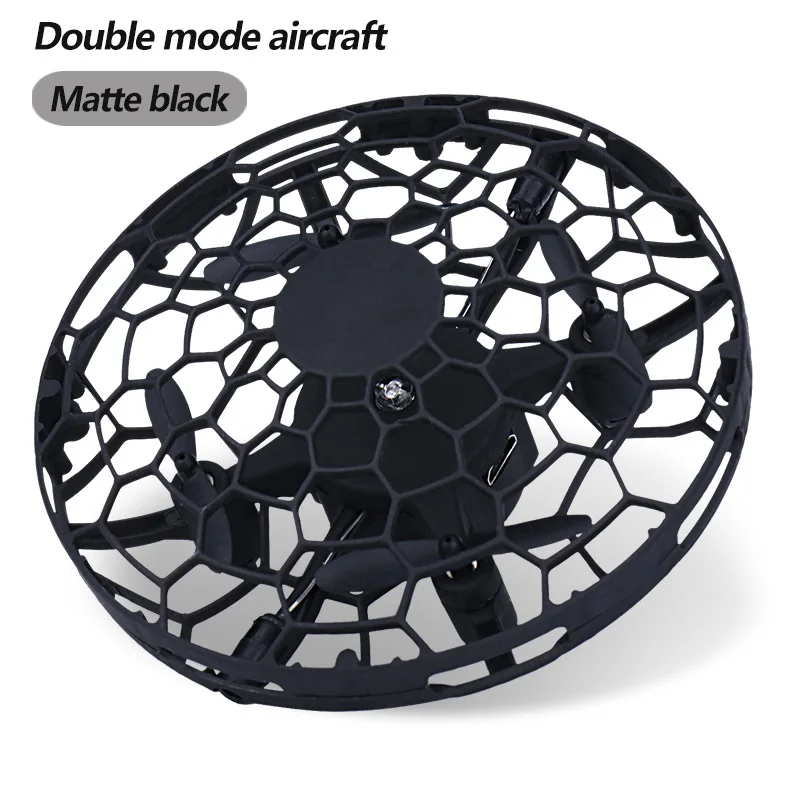 XKJ Новый мини Дрон НЛО Радиоуправляемый квадрокоптер инфракрасный датчик анти