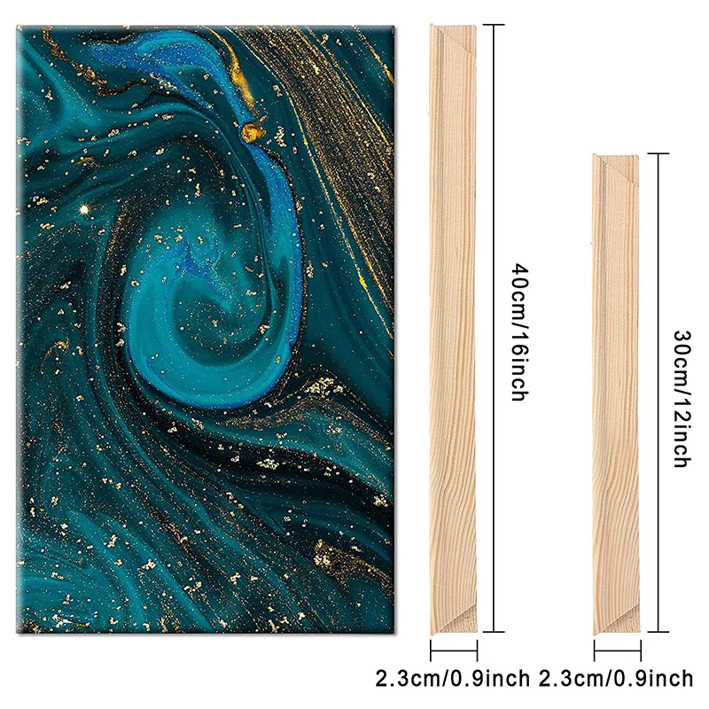 60x40CM Wood Frames For Diamond Oil Painting Picture Wall Nature Wood  Canvas Factory Price  Art Decor Diy Mural  Decorative images - 6