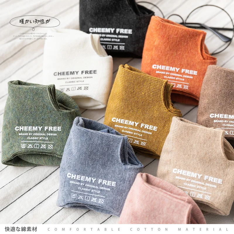 CA075 2 шт. женские носки модные забавные до щиколотки невидимые хлопковые с