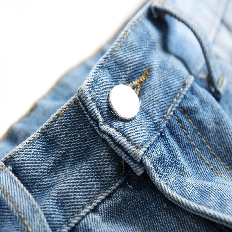 

2021 Mens Skinny Washed Slim Designer Riding Mid-waist Zipper Motorcycle Distressed Trousers For Party Jeans Pant Oversize 29-42