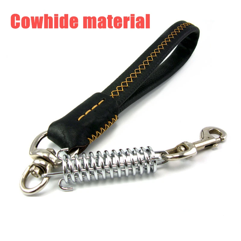 Короткий поводок для собак взрывобезопасный большой Поводок из искусственной