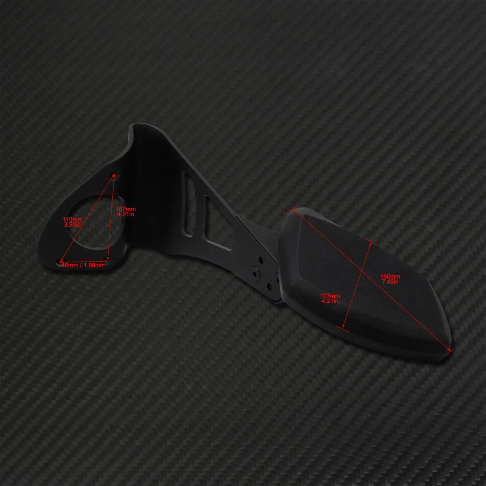 Online Motocicleta Negro/cromo De Reposabrazos Brazo Descansa W/taza Soporte Ajustable Para Harley Touring Electra Glide 2014-2020