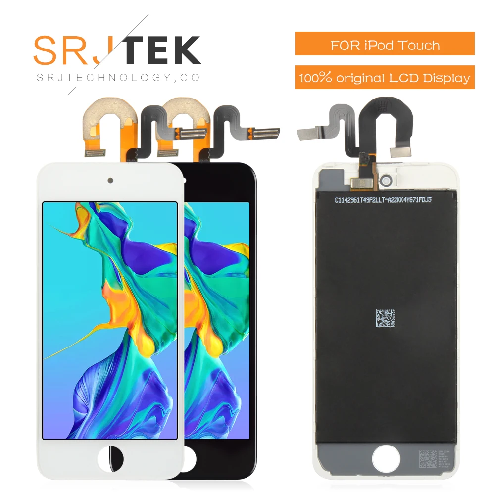

ЖК-дисплей Дисплей для iPod Touch 4, 5, 6, 7, ЖК-дисплей кодирующий преобразователь сенсорного экрана в сборе для iPod Touch 5 ЖК-дисплей 6 7 Дисплей Замена
