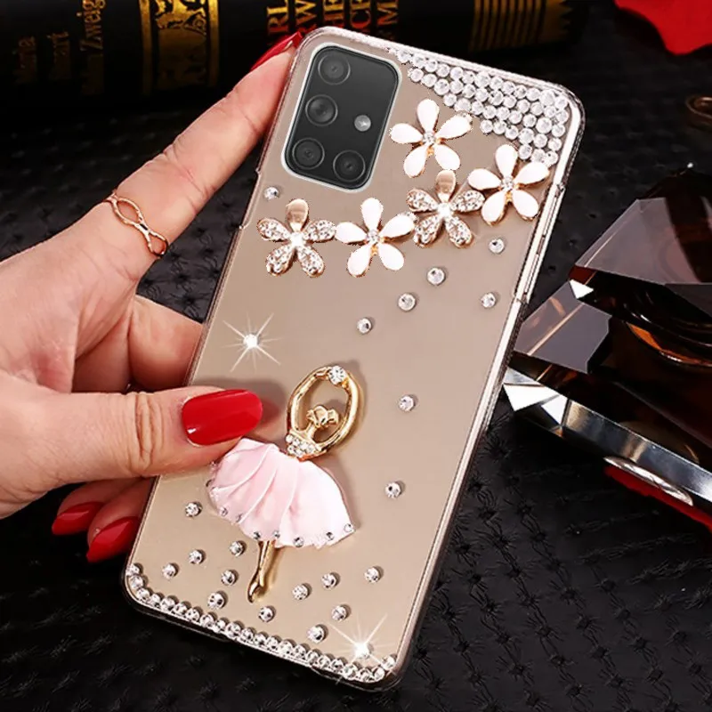 Bling силиконовый чехол для Samsung Galaxy S8 S9 S10 S20 ультра плюс Lite S10E 5G Примечание 20 10 Plus Note 4