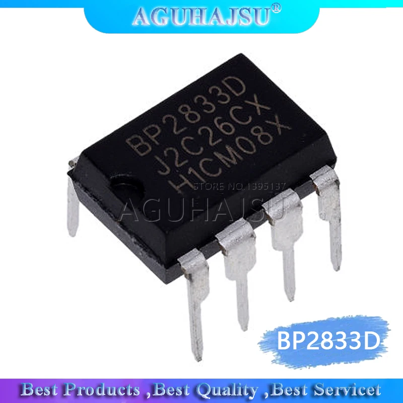 10 шт./лот BP2833D BP2833 DIP-8 светодиодный чип постоянного тока новый оригинальный |