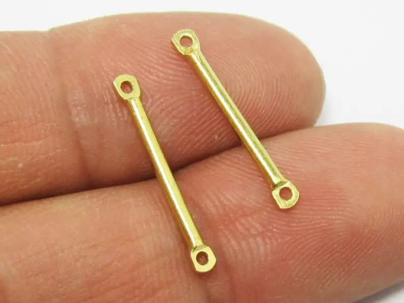 100 шт латунные подвески аксессуары для сережек латунный соединитель стержня