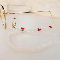 sunglasses masking chains mask chains cherry eyeglasses chain for women retro metal sunglasses lanyards eyewear cord holder