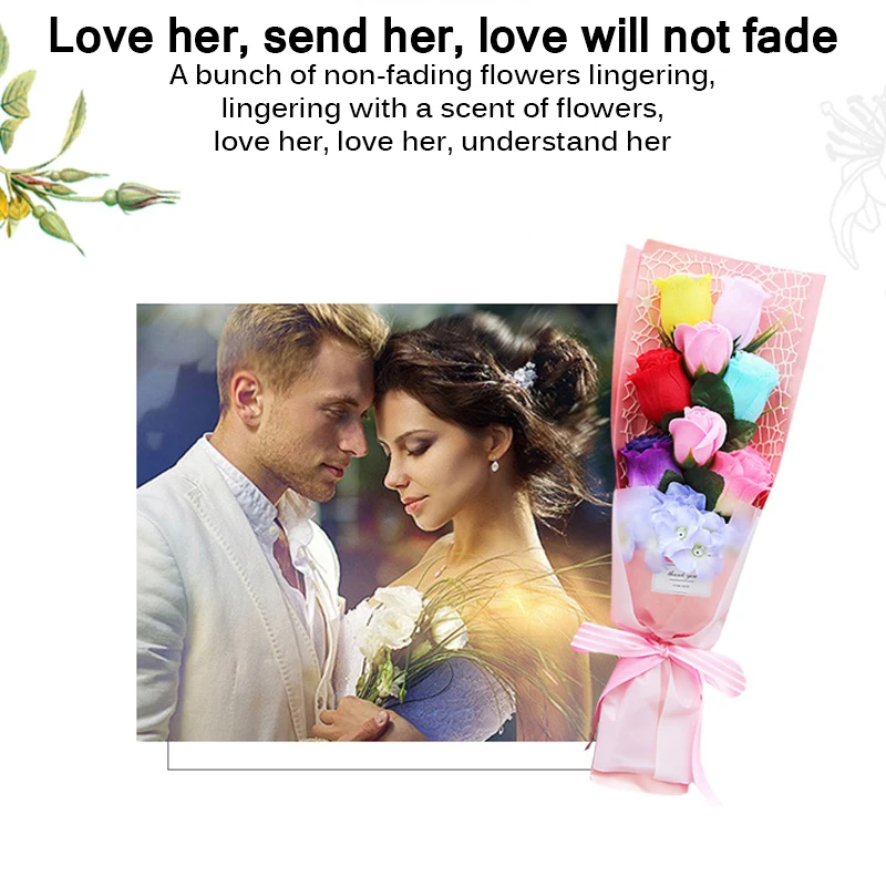 Комплект кружевных трусиков Женский Подарочная коробка букет роз подарок на