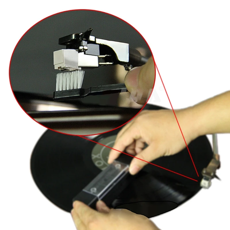 

Vinyl Record Cleaner Anti Static Cleaning Brush Dust Remover Kits for Turntables Wholesale Support