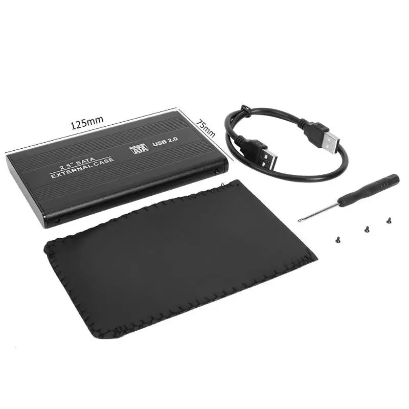 

2,5 дюймов USB 2,0 usb3.0 для sata hdd корпус жесткого диска внешний 480 Мбит SSD корпус жесткого диска коробка hdd ssd чехол корпус для жесткого диска бокс дл...