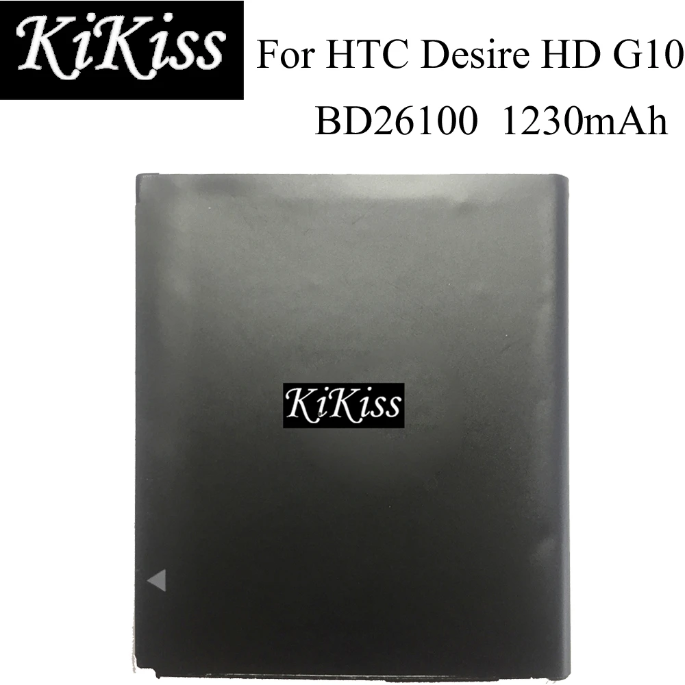 Аккумулятор KiKiss 1230 мАч BD26100 для HTC Desire HD G10 A9191 T8788 7 Surround A9192 T9192 Inspire 4G myTouch