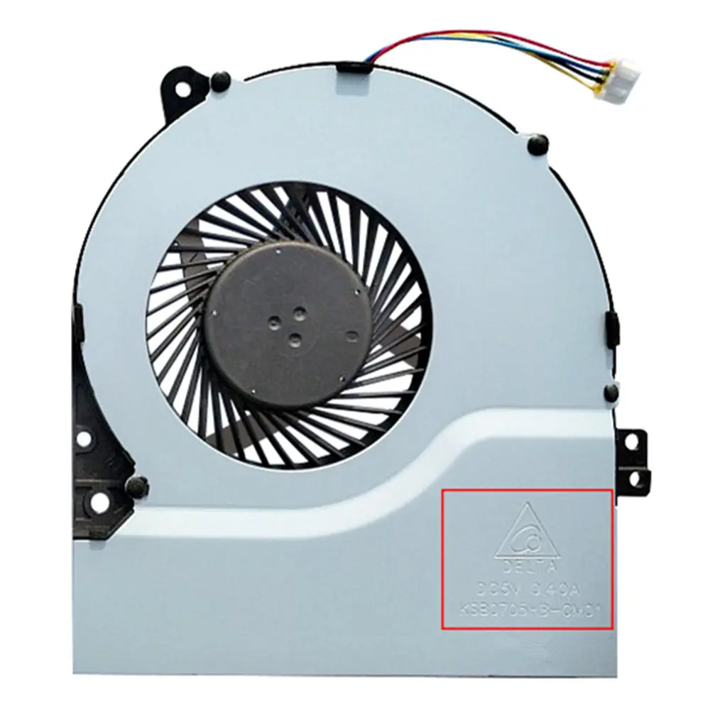 Новый охлаждающий вентилятор для ноутбука Asus Y581C Y581L Y481C Y481L D552w X452M X450MD r510v F550V F550C