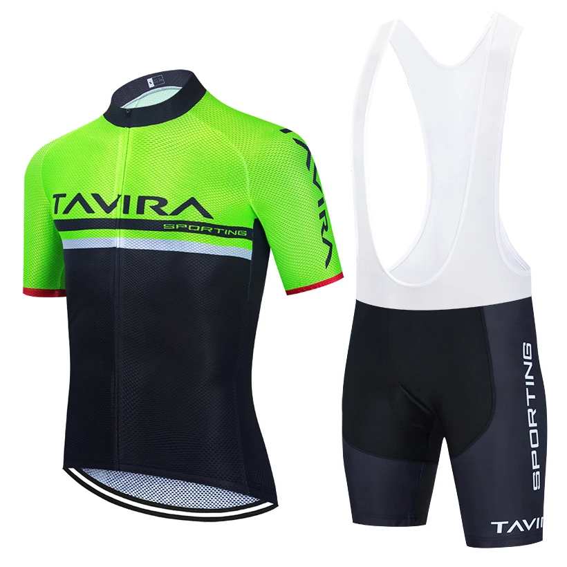 Трикотажная футболка с коротким рукавом и брюки 20D|Велосипедные комплекты| |