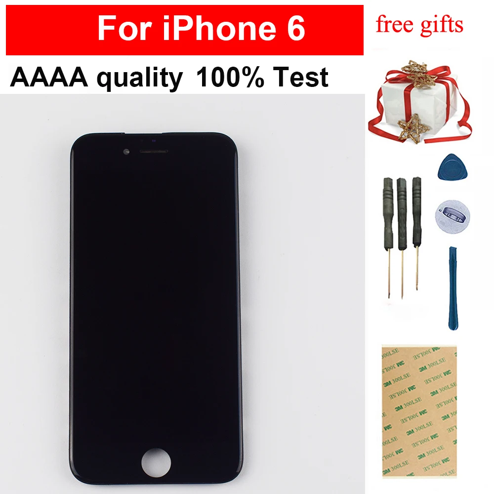 Для iPhone 6 ЖК сенсорный экран дигитайзер панель Стекло сенсор + дисплей монитор