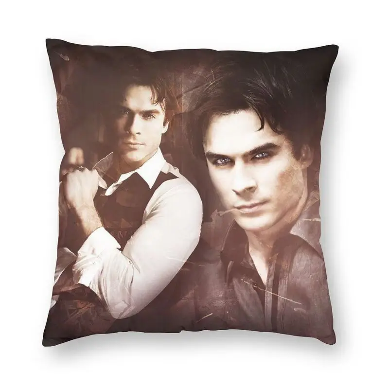 

В «Дневники вампира»; Женские туфли-лодочки с Чехлы 3D печат Сверхъестественное коврик для туалета чехол гостиная Мода Подушка Чехол дома де...